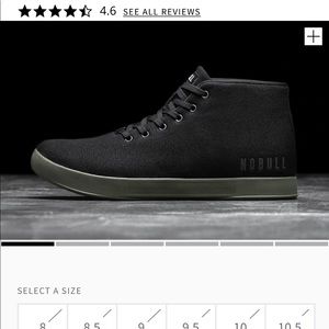 Men’s NoBull Project Black Ivy Canvas Mid Trainer